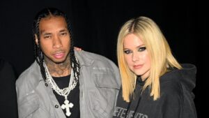 Tyga Gifts Avril Lavigne a $80,000 Custom Diamond Chain