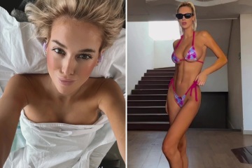 Veronika Rajek says 'I'm too sexy' as model stuns in tiny bikini
