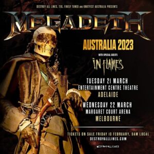 Watch MEGADETH Perform In Melbourne, Australia