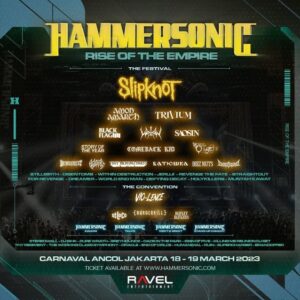Watch SLIPKNOT Headline 2023 Edition Of Indonesia's HAMMERSONIC Festival