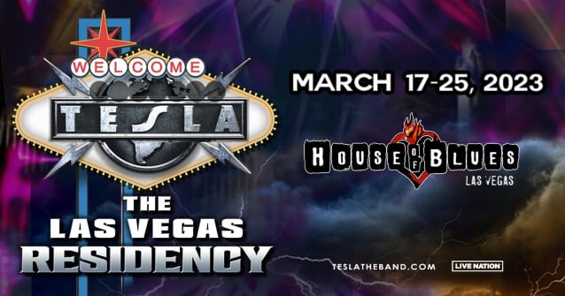 Watch: TESLA Kicks Off Las Vegas Residency At House Of Blues