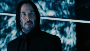 Keanu Reeves in a black suit and shirt in Chapter 3- Parabellum, Keanu Reeves may appear in more John Wick movies