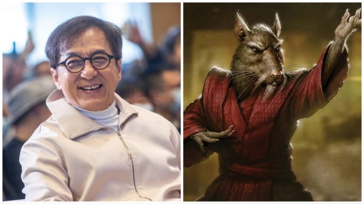 Jackie Chan as Master Splinter