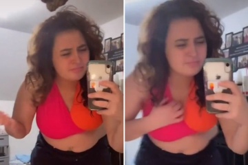 I tried a viral TikTok bra trend - it was a giant fail and gave me a uniboob
