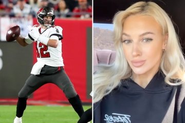Veronika Rajek sends message to Tom Brady with a cheeky wink in new video