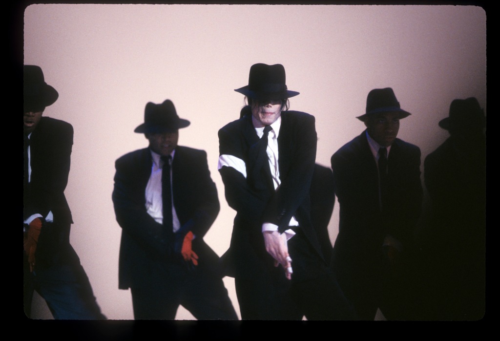 Michael Jackson performing at the 1993 American Music Awards.
