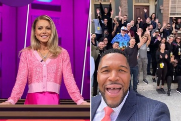Kelly Ripa and ex co-host Michael Strahan battle it out in competitive new posts
