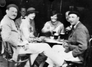 Ernest Hemingway Harold Loeb, Lady Duff Twysden; and Hadley Richardson, Ogden Stewart and Pat Guthrie