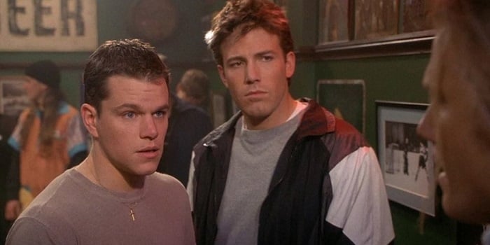 Ben Affleck and Matt Damon in Good Will Hunting