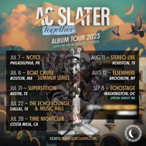 AC Slater Announces Third Full-Length Album, "Together"