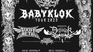 dethklok babymetal tour 2023
