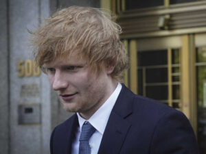 Ed Sheeran, on guitar, gets musical with a New York jury : NPR