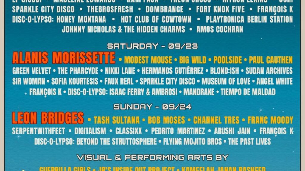 format festival 2023 lineup poster