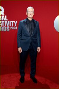 Tim Cook at the GQ Global Creativity Awards