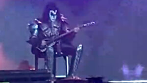 Gene Simmons Falls Ill During KISS Show in Brazil, Performs While Seated