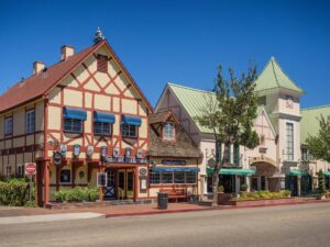 Danish town of Solvang in Santa Ynes, California