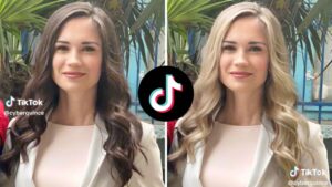 How to get the Blonde Hair filter on TikTok