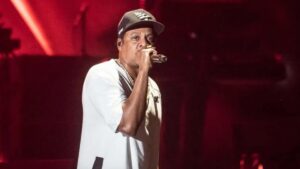 JAY-Z Performs at Warhol and Basquiat Exhibition in Paris