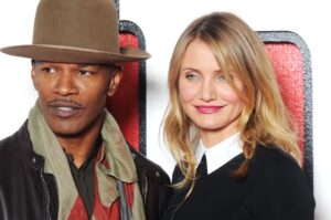Jamie Foxx and Cameron Diaz have been filming the Netflix comedy "Back in Action" in Atlanta.