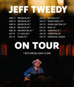 Jeff Tweedy Announces Solo Tour