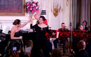 Lea Salonga performs with other Broadway stars at White House state dinner