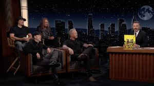 Metallica Chat with Jimmy Kimmel, Rock "Lux Æterna": Watch