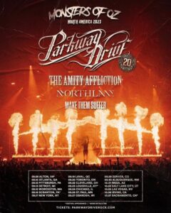 PARKWAY DRIVE Announces Fall 2023 North American Tour With THE AMITY AFFLICTION, NORTHLANE And MAKE THEM SUFFER