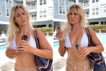 Paige rival Karin Hart makes dating joke and is labeled 'truly a golf babe'