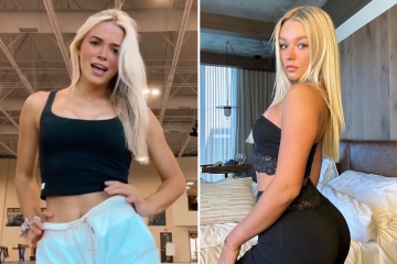 Olivia Dunne gushes over stunning Paige Spiranac rival in revealing lacy outfit