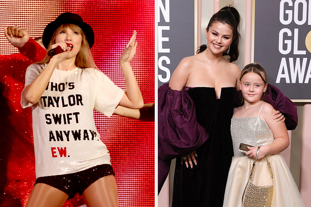 Selena Gomez Dressed Up As "Folklore" Era Taylor Swift To Her "Eras" Tour, And It's All Very Sweet