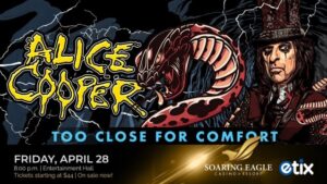 Watch: ALICE COOPER Kicks Off 'Too Close For Comfort' Tour In Mount Pleasant, Michigan