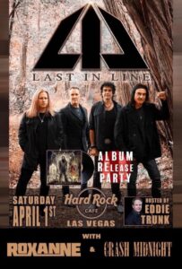 Watch: LAST IN LINE Plays 'Jericho' Record-Release Concert In Las Vegas