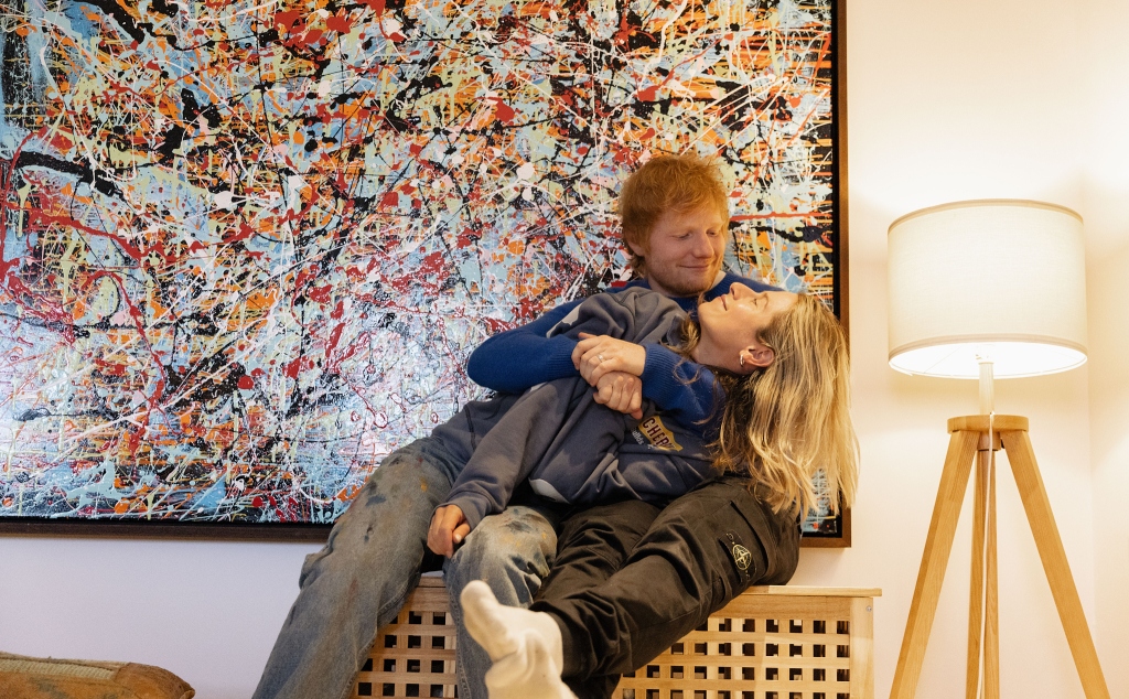 Ed Sheeran and wife Cherry in "Ed Sheeran: The Sum of It All."