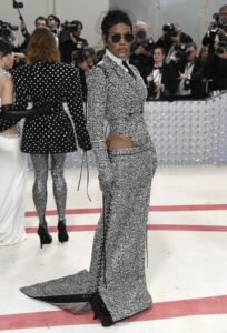 Teyana Taylor sneaked Chick-fil-A into the 2023 Met Gala