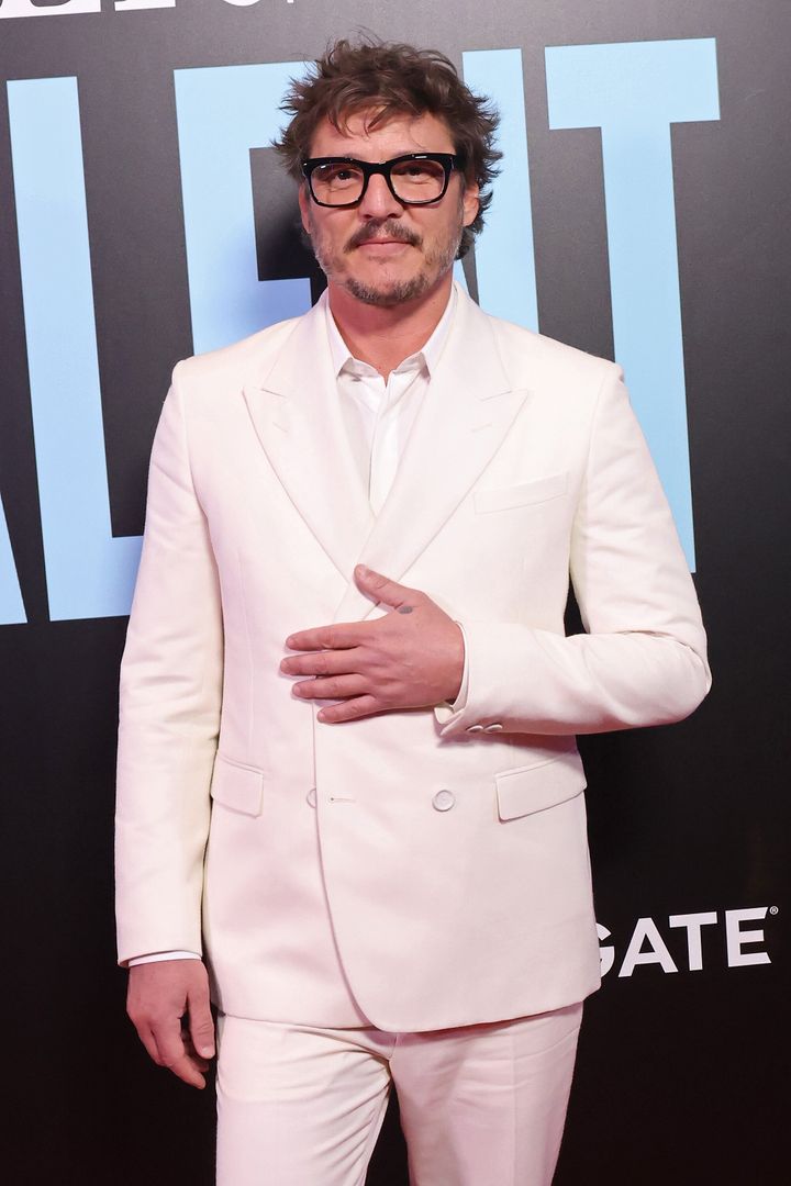 Pascal at the New York premiere of "The Unbearable Weight of Massive Talent" in April 2022.