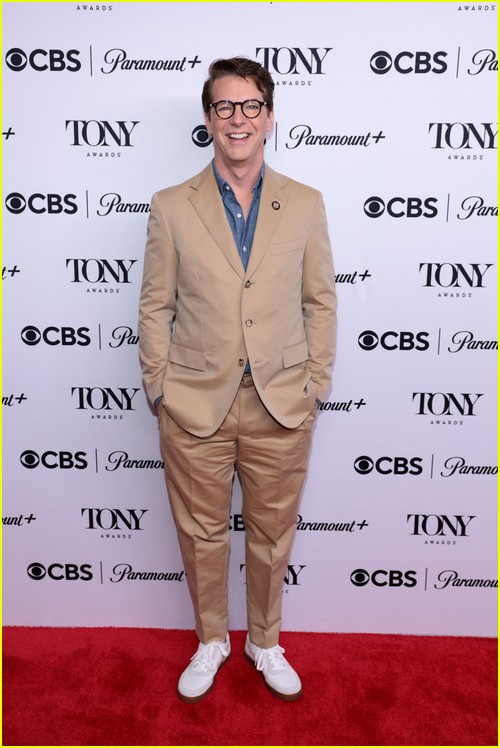 Sean Hayes at the Tony Meet the Nominees event