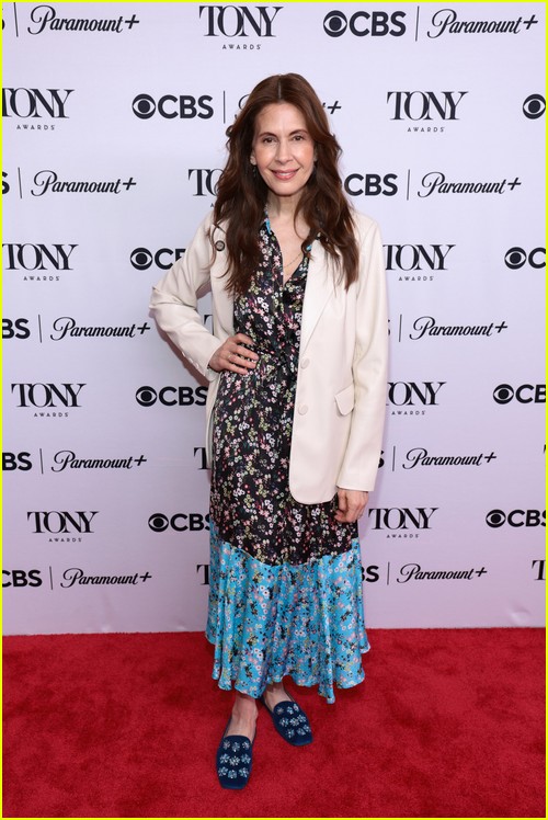 Jessica Hecht at the Tony Meet the Nominees event