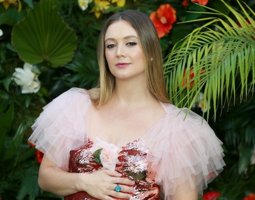 Billie Lourd at the premiere of 