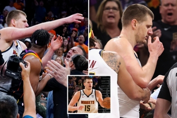 Nikola Jokic in 'wild' fight with Suns owner as fans praise 'perfect flop'