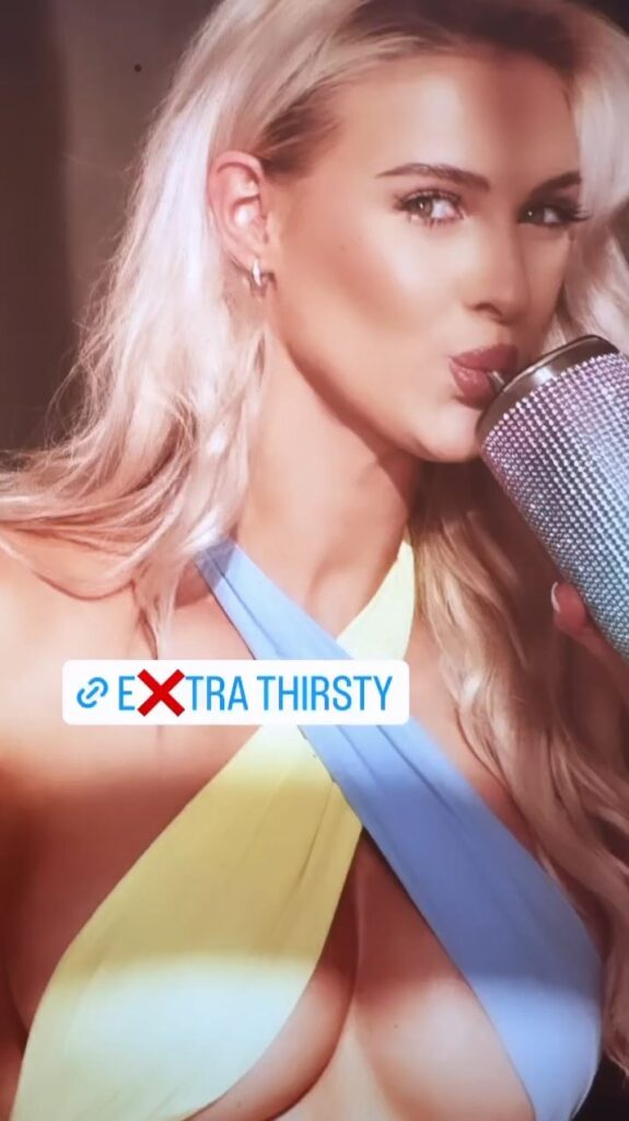 Veronika Rajek shows off a lot of flesh in her latest 'extra thirsty' snaps