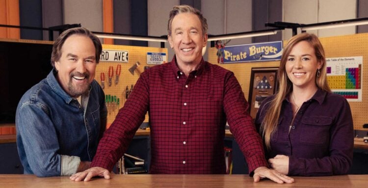 Richard Karn, from left, Tim Allen and Corpus Christi native April Wilkerson star in 