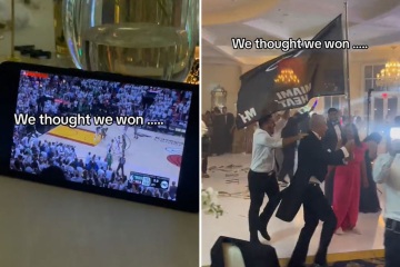Celtics 'ruin' Heat fan's wedding as guests celebrate unaware of final score