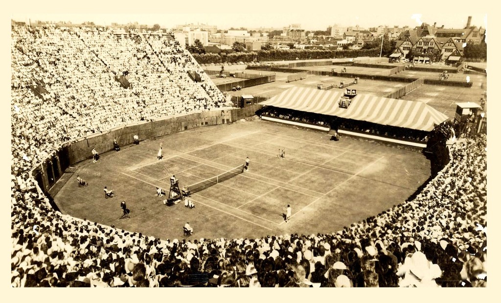 Forest Hills Stadium in the early years.