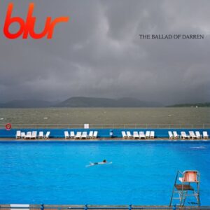 Cover art for Blur’s upcoming album The Ballad of Darren, with an image by Martin Parr.