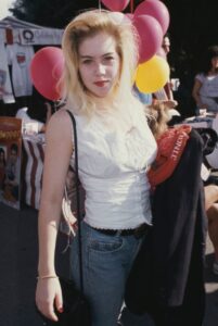 Christina Applegate at the Annual Variety Club Children's Carnival in 1988