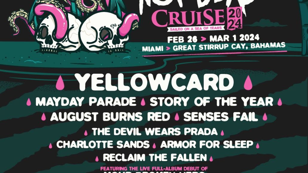 Emo's Not Dead Cruise 2024 Lineup Yellowcard and More Cirrkus News