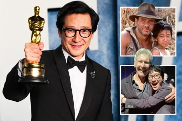 Remarkable story behind Ke Huy Quan’s sweet Oscars reunion with Harrison Ford 