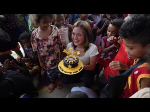 LOOK: Julie Anne San Jose celebrates birthday with Aeta tribe in Pampanga