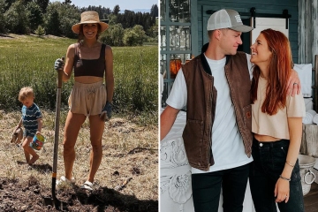 Little People's Audrey Roloff shows off long legs in short shorts and crop top