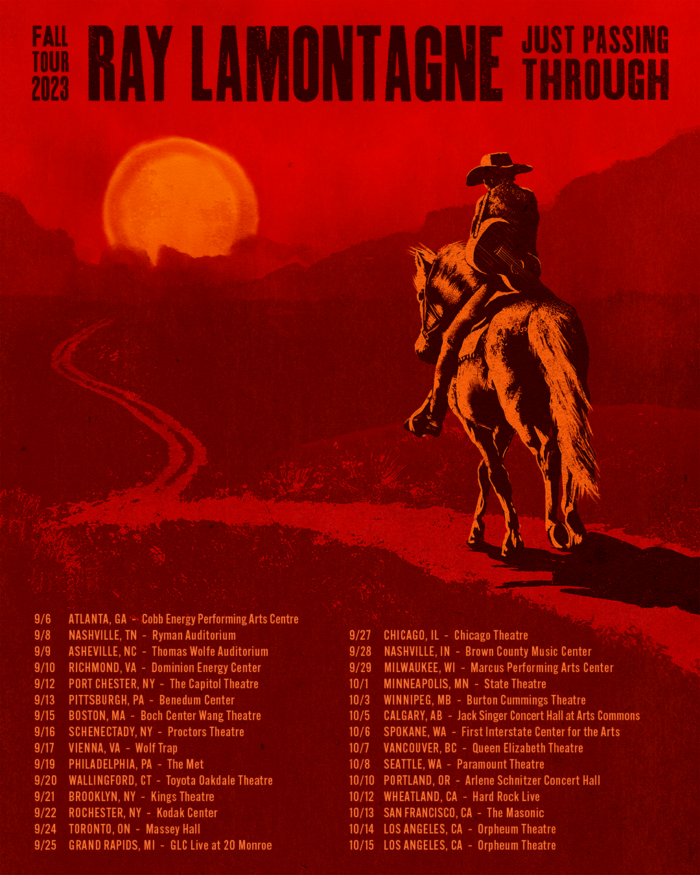 Ray LaMontagne Maps Out North American Fall Tour